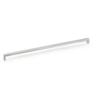Williamsburg Collection 20-11/16 in. (526 mm) Center-to-Center Polished Stainless Steel Contemporary Drawer Pull