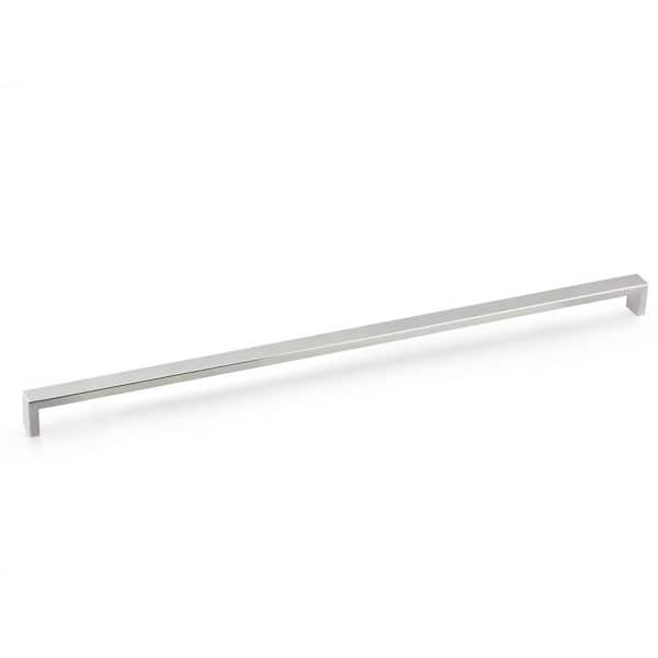 Richelieu Hardware Williamsburg Collection 20 3/4 in. (526 mm) Polished Stainless Steel Modern Cabinet Bar Pull