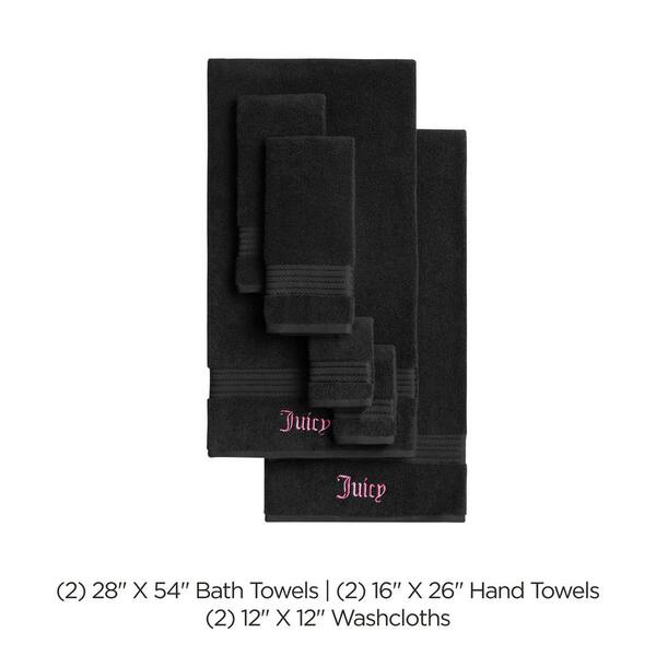 Juicy Couture Set of buy Black Towels