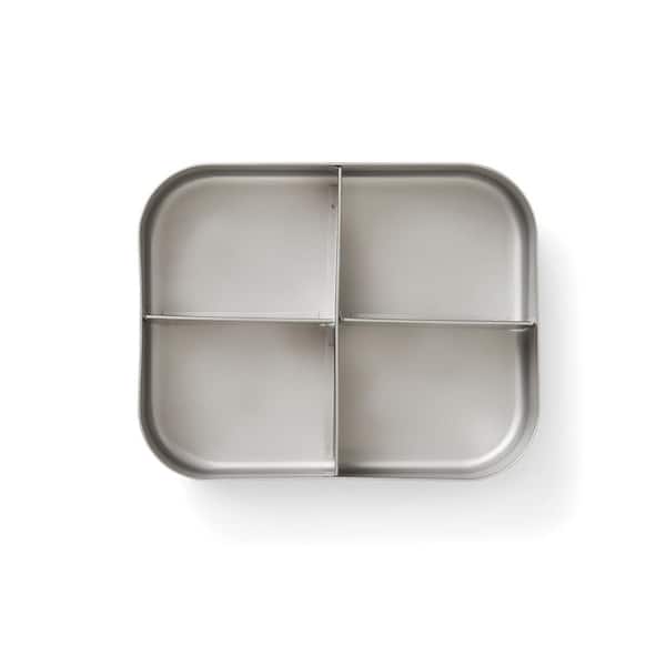 Buy Wholesale China Simple Square Stainless Steel Lunch Box With Dividers & Lunch  Boxes at USD 3.4