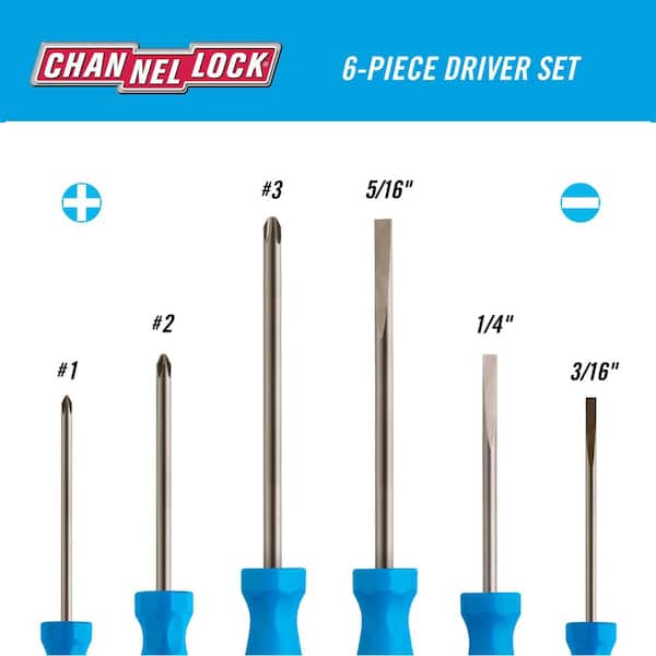 Standard Screwdriver Set (6-Pieces)