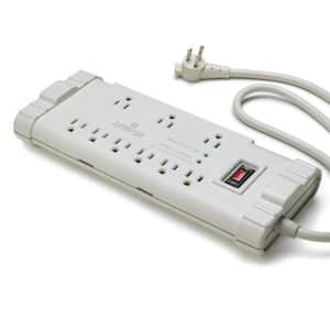 9-Outlet Surge Protector Strip with Phone/CATV/Audible Alarm