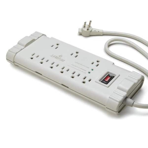 Leviton 9-Outlet Surge Protector Strip with Phone/CATV/Audible Alarm