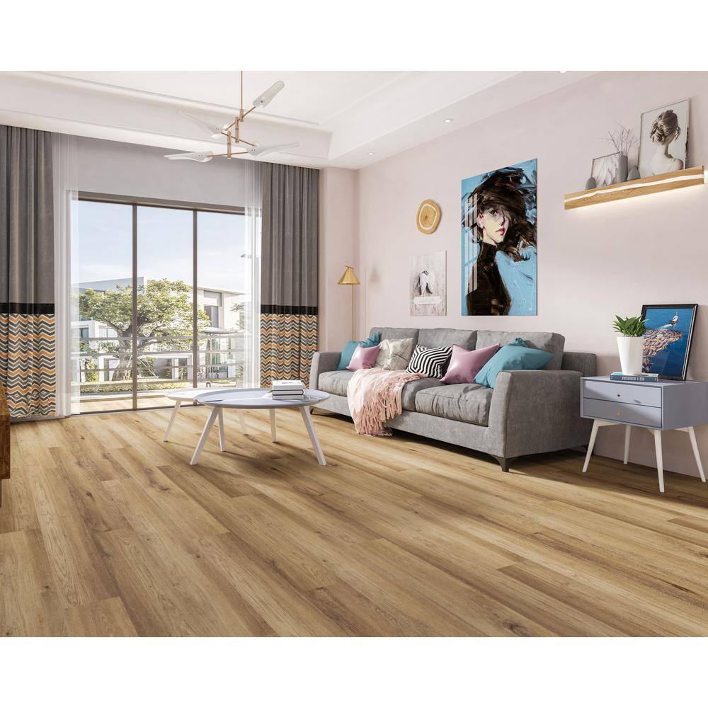 Kira Walnut Extra Long Wide Plank Waterproof Vinyl Flooring