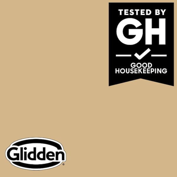 Glidden Premium 5 gal. PPG1092-4 Craftsman Gold Semi-Gloss Interior Latex Paint