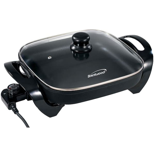 Brentwood Appliances 6'' Non Stick Electric Skillet with Glass Lid