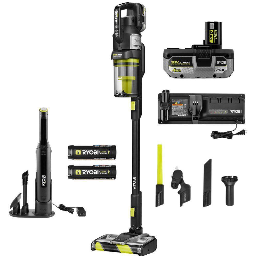 ONE+ HP 18V Cordless Advanced WHISPER Series Stick Vacuum Kit with USB Lithium Hand Vacuum Kit price history on PriceWatchPro