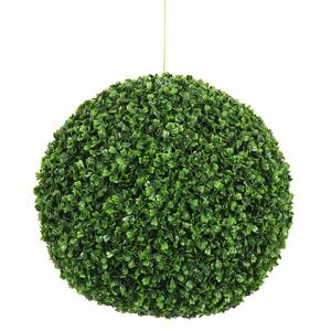 15 in Artificial Green Boxwood Ball.