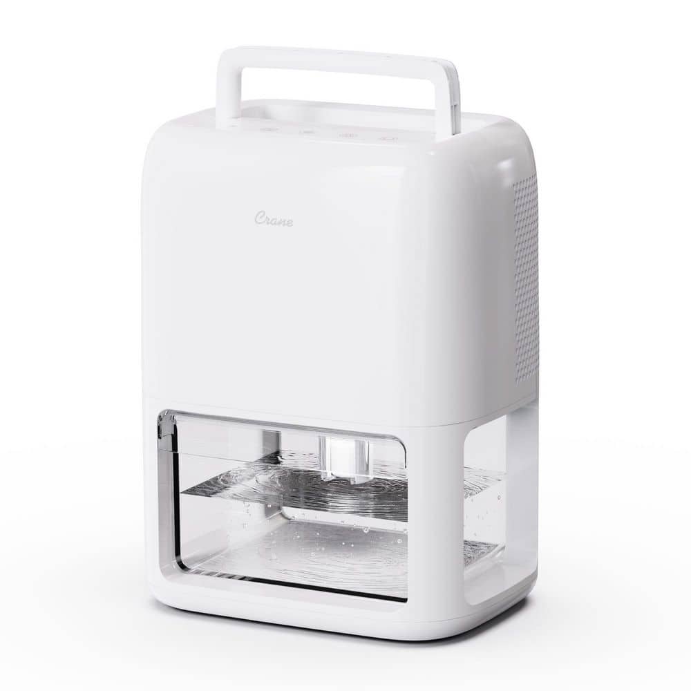 3.8 pt. 200 sq. ft. with Bucket Residential Dehumidifier in. White with Auto Shut-Off and Optional Ambient Light price history on PriceWatchPro