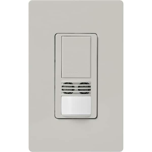 Lutron Maestro Dual-Tech Motion Sensor Switch, 6 Amp/Single Pole, Pladium (MS-A102-PD)