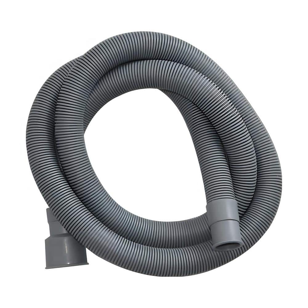 3/4 in. x 10 ft. Grey Universal Corrugated Washing Machine Drain Hose Flexible Dishwasher Drain Hose with Accessories price history on PriceWatchPro
