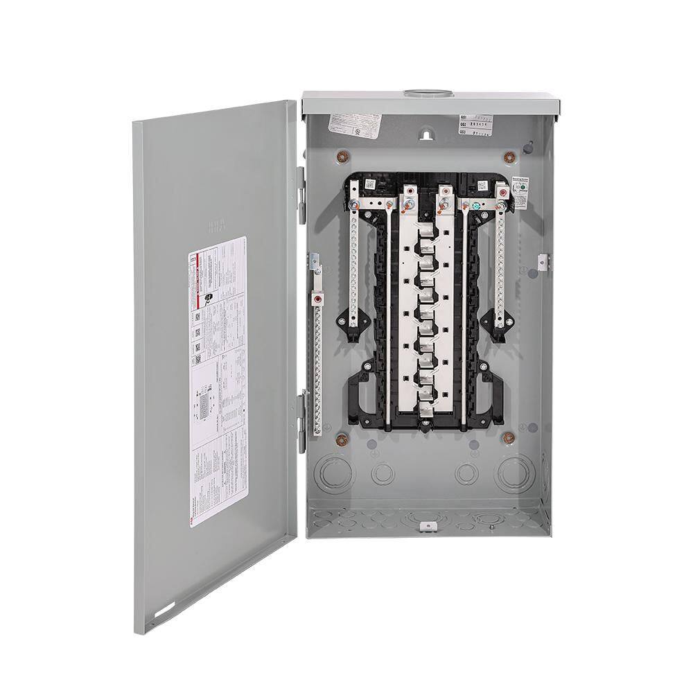 125 Amp 24-Space 48-Circuit Main Lug Outdoor Plug-On Neutral Load Center (P