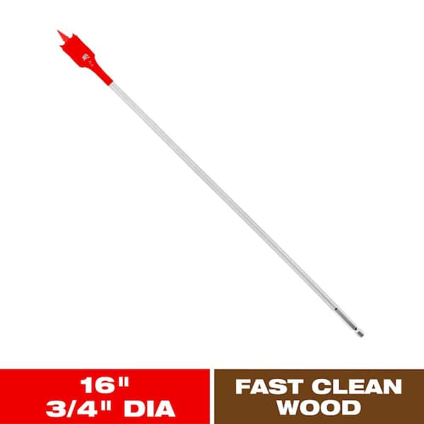 DIABLO 3/4 in. x 16 in. SPEEDemon High Speed Steel Spade Drill Bit (1-Piece)