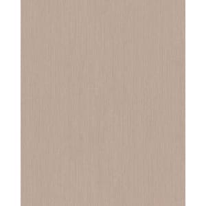 Micro Stripe Texture Copper Matte Finish Vinyl on Non-Woven Non-Pasted Wallpaper Roll