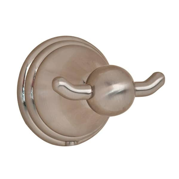 Barclay Products Rupenthal Double Robe Hook in Satin Nickel