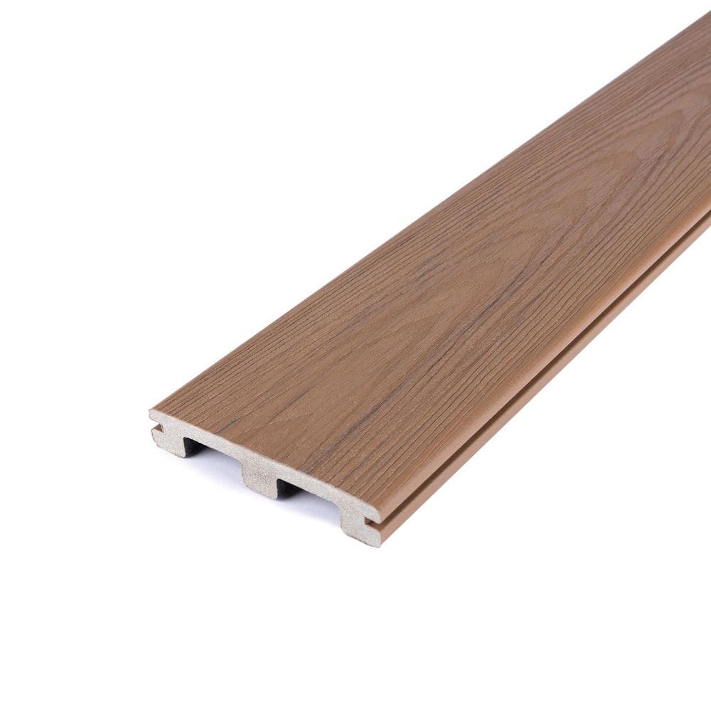 Altitude 1 in. x 5-1/2 in. x 12 in. Trailstone Gray Grooved Composite Deck Board Sample price history on PriceWatchPro