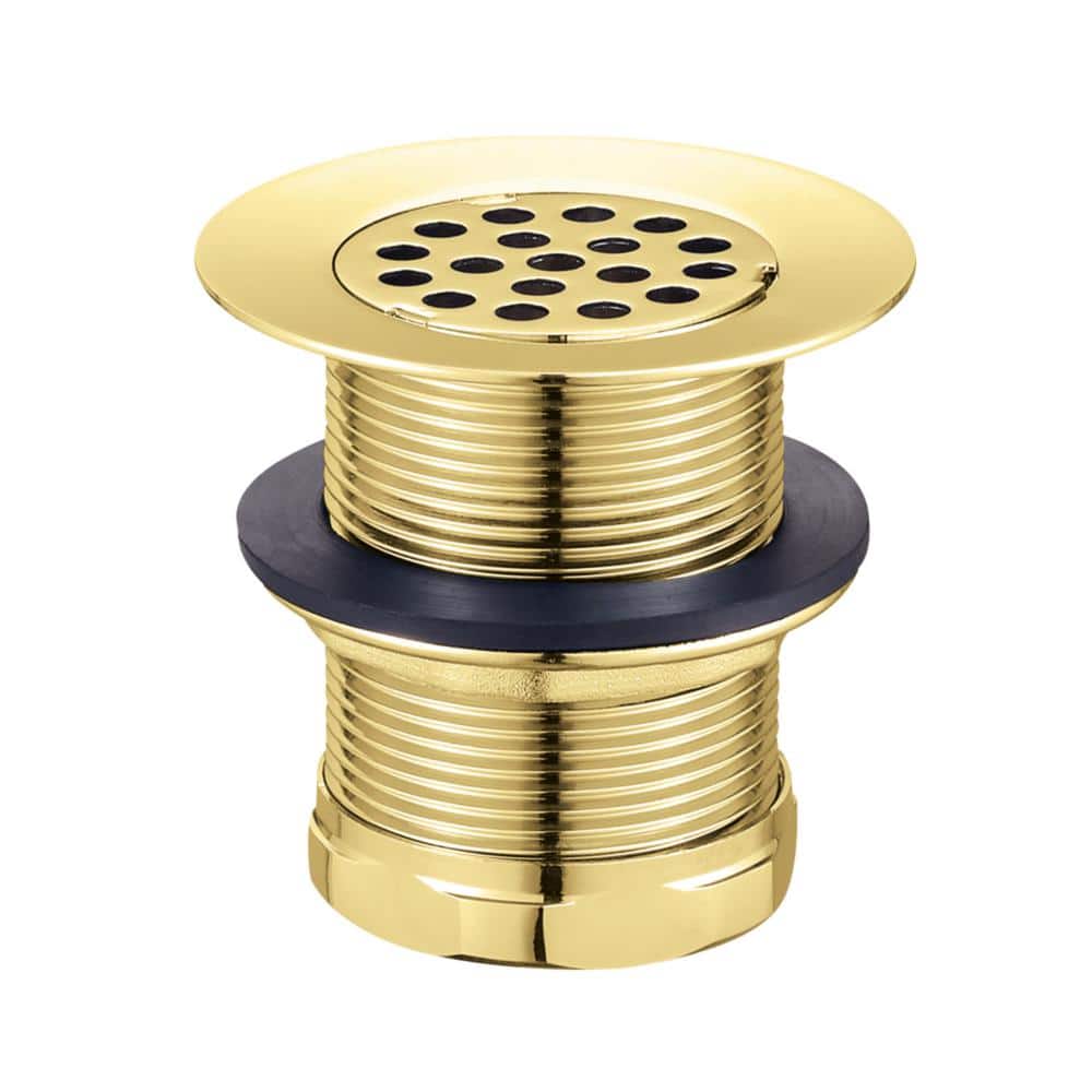 Seattle 2 in. Brass Grid Bar/Utility Sink Basket Strainer in Polished Brass price history on PriceWatchPro
