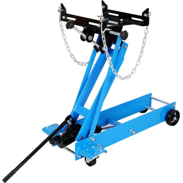 Blue Steel Hydraulic Transmission Service Jack, Flloor Jack, 1 Ton Capacity 2200lb
