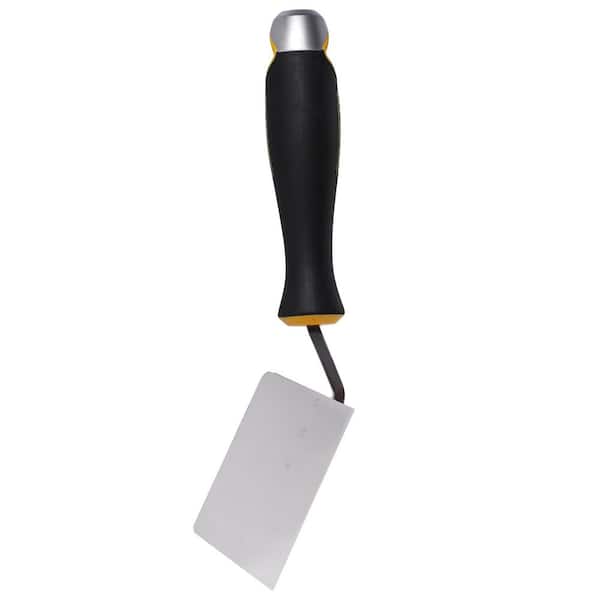DEWALT 4 in. x 3.5 in. Inside Corner Trowel with Soft Grip Handle