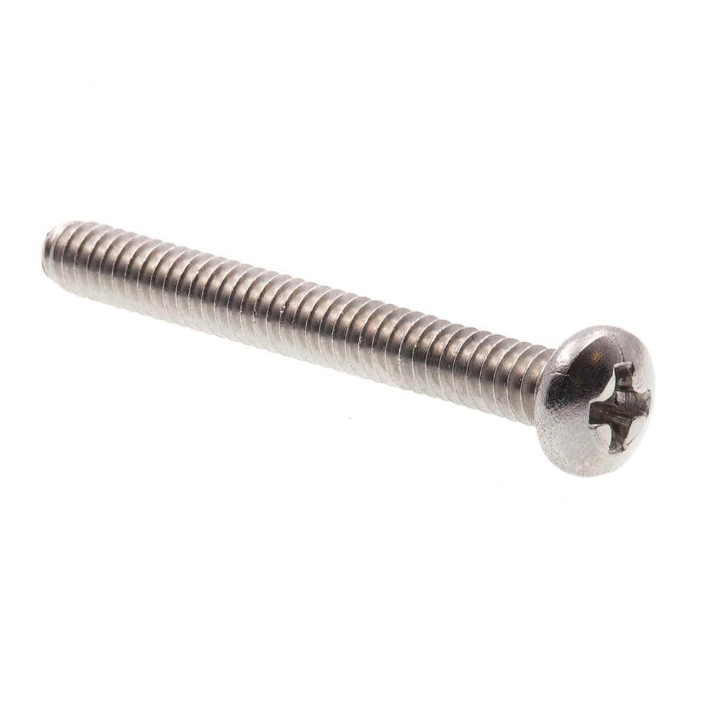 Prime-Line #4-40 x 1 in. Phillips Drive Pan Head Machine Screws (25-Pack)  9126594 - The Home Depot