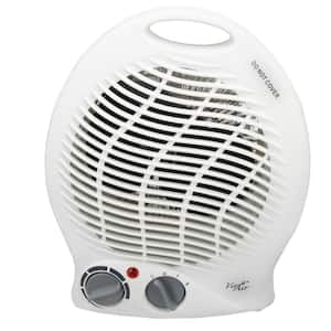 1,500-Watt 2-Settings Portable Fan Heater with Adjustable Thermostat