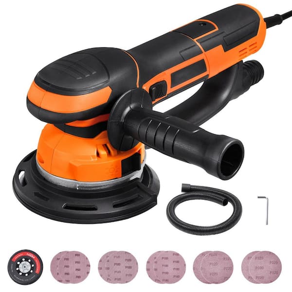 Random Orbital Sander 6 in. Corded DA GA Dual Action Orbital Sander 850 W 7400 PRM Variable Speed Electric Palmsander