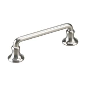 Toulon Collection 3 in. (76 mm) Center-to-Center Brushed Nickel Traditional Drawer Pull