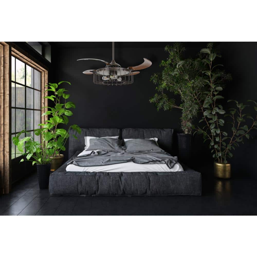 Fanaway Sheridan 48 in. Oil Rubbed Bronze Ceiling Fan with-Light
