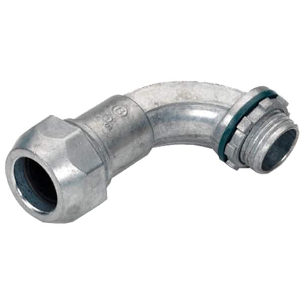 BRIDGEPORT 3/8 in. MightySeal 90Degree Jacketed MC/TECK Cable