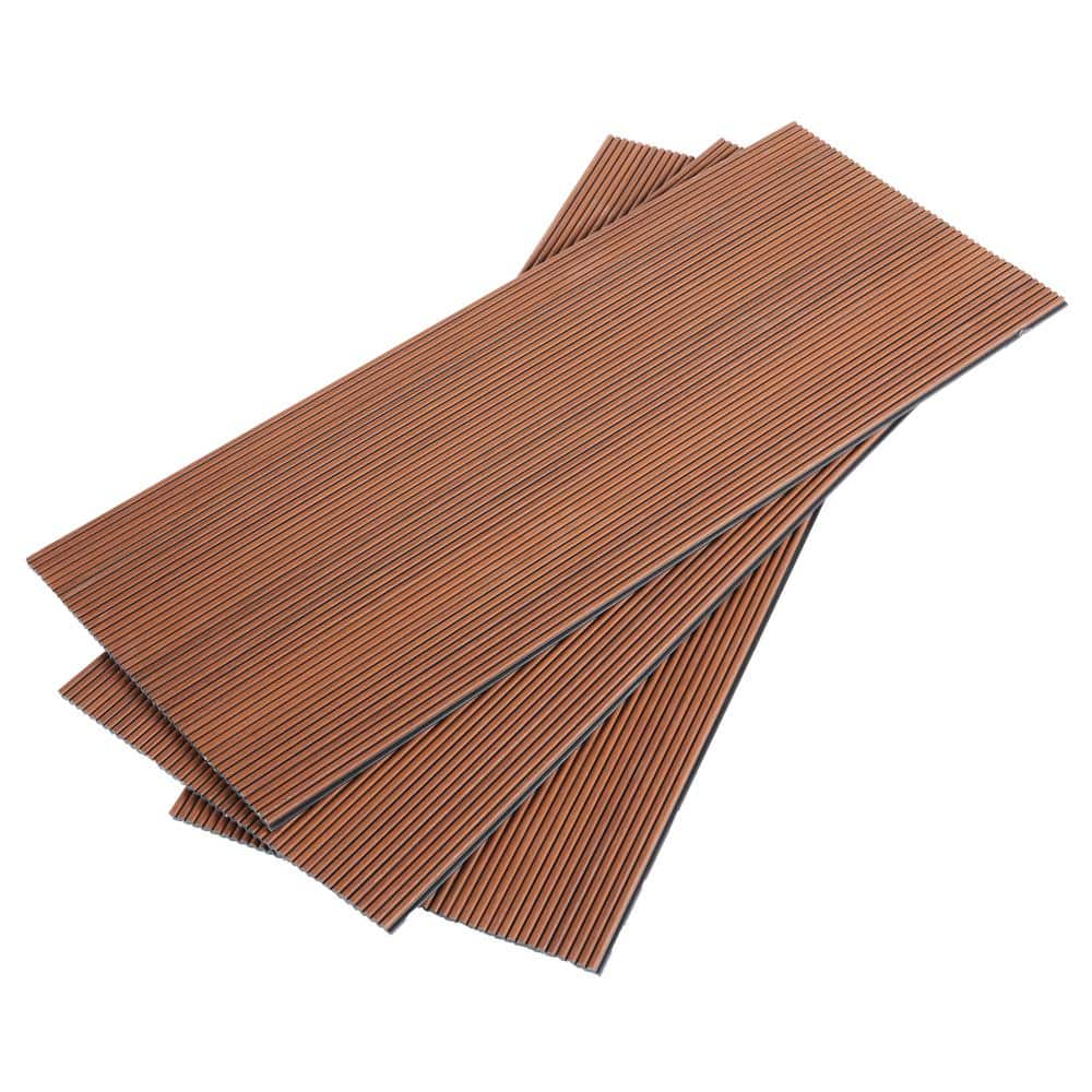 47.5" Unfinished Ambrosia Maple Reeded Panel Moulding