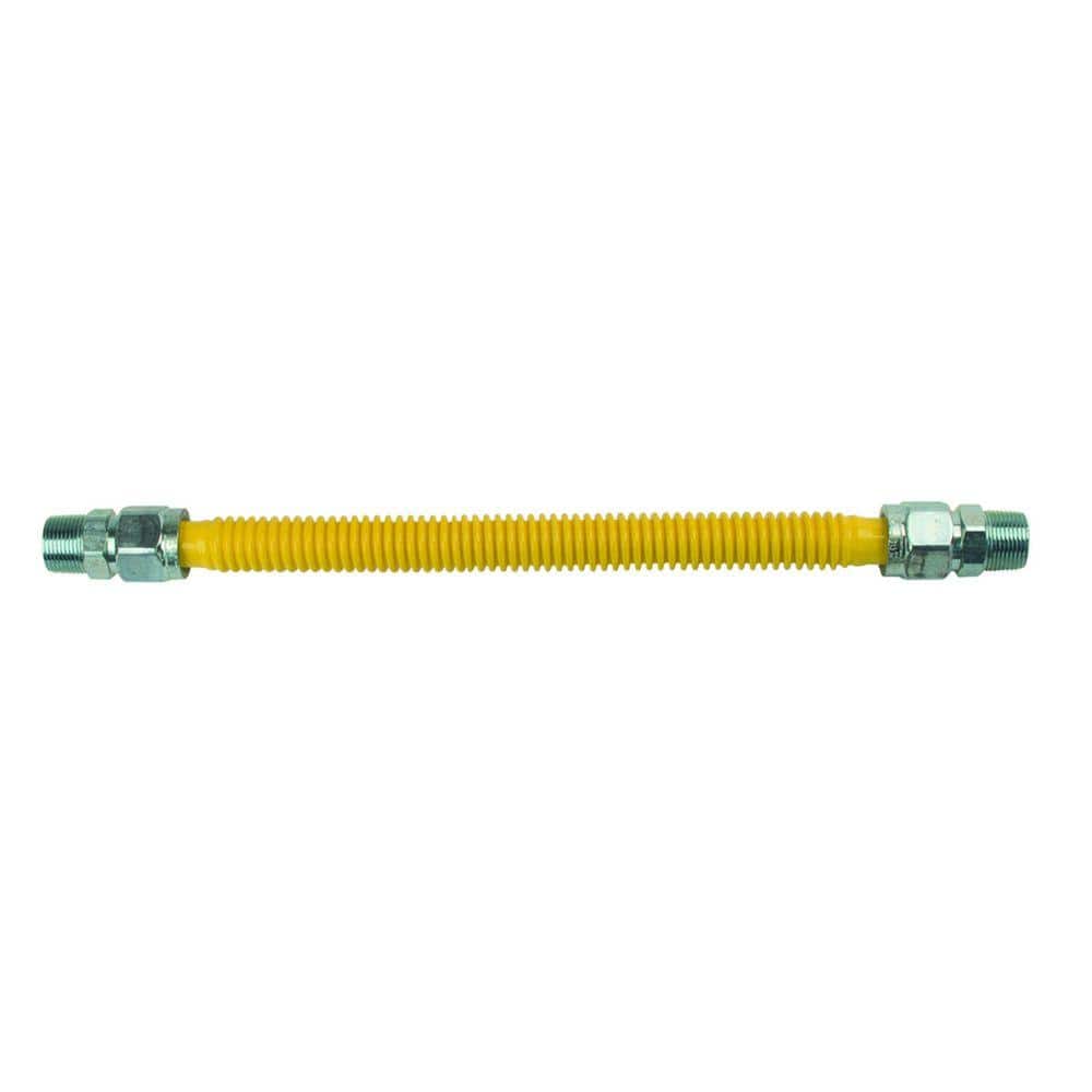 ProCoat 3/4 in. MIP x 3/4 in. MIP x 12 in. Stainless Steel Gas Connector 3/4 in. I.D. (290,900 BTU) price history on PriceWatchPro