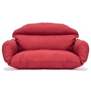 47 in. x 27 in. Outdoor Swing Cushion in Red