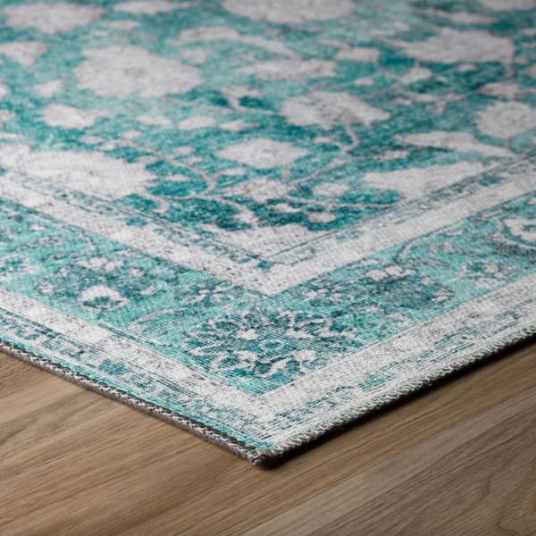 8 X 10 Blue Oriental Runner Rug