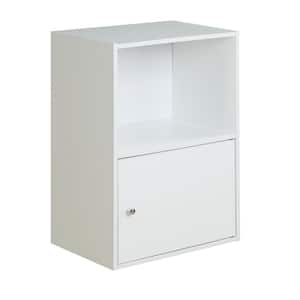 Xtra Storage White 1-Door Cabinet with Shelf