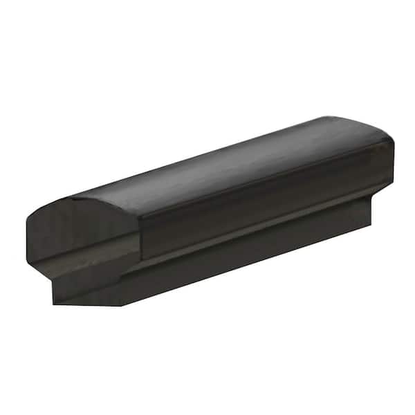 Weatherables Arlington 36 in. H x 72 in. W Textured Black Aluminum Railing Kit