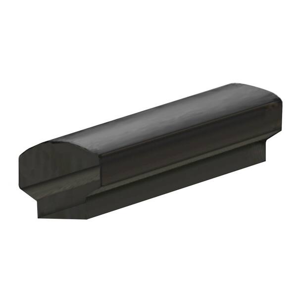 Weatherables Arlington 42 in. H x 72 in. W Textured Black Aluminum Railing Kit