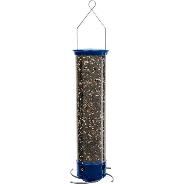Droll Yankees 21 in. Yankee Tipper Collapsing Curved Perch Squirrel Proof Bird Feeder