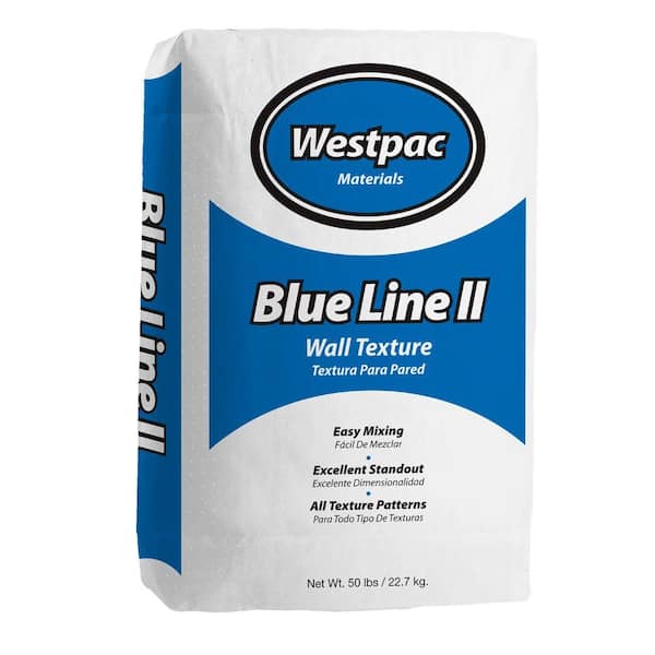 Westpac Materials 50 Lb Blue Line Ii Wall Texture Bag 14180h - Knockdown Wall Texture Home Depot