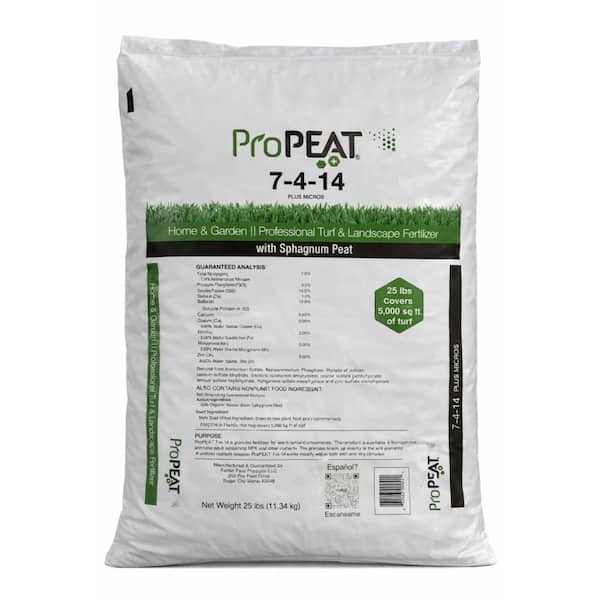 25 lbs. 5,445 sq. ft. Lawn Fertilizer (7-4-14)