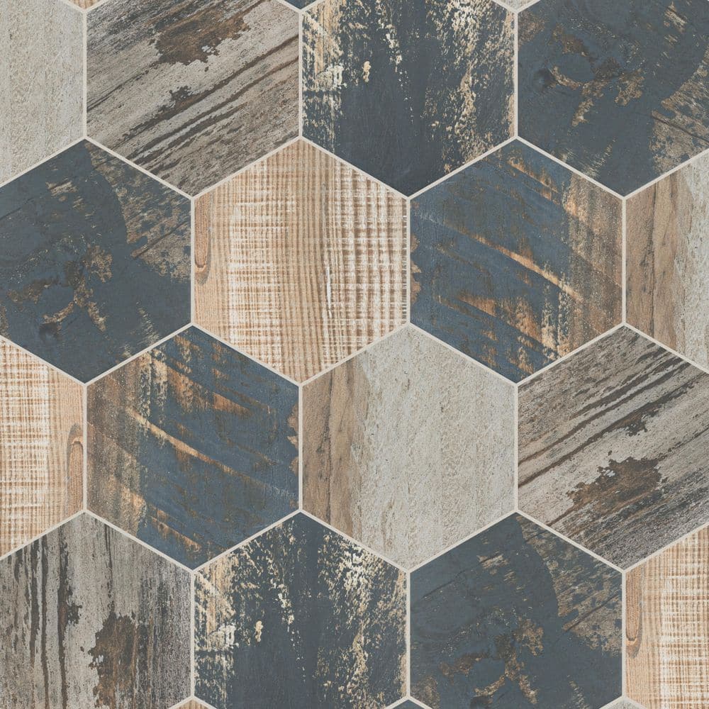 Gaugin Hex Catan Shadow 9 in. x 10 in. Porcelain Floor and Wall Tile (6.89 sq. ft./Case) price history on PriceWatchPro