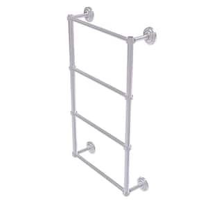 Que New Collection 36 in. Wall Mounted Guest Towel Holder in Satin Chrome