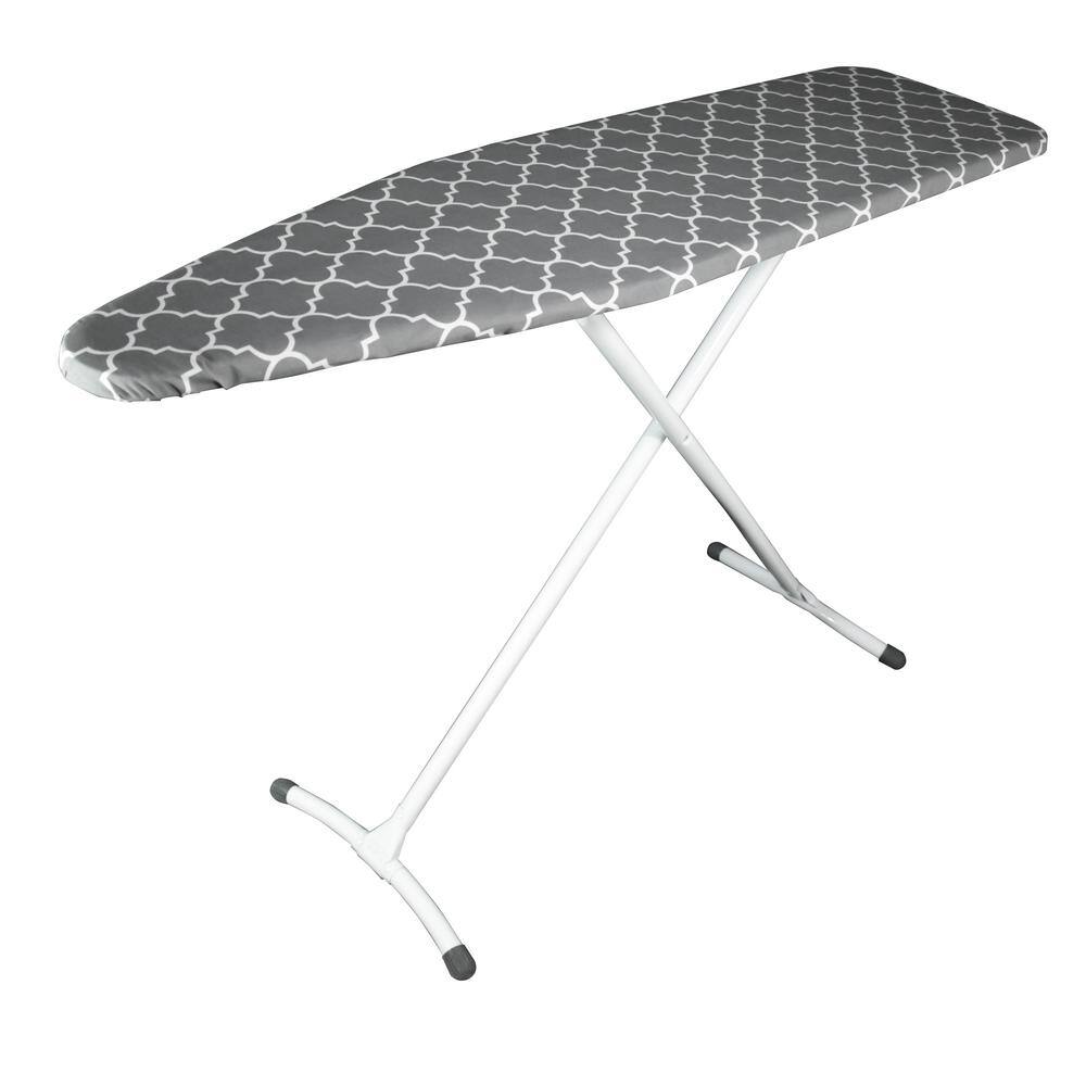 HOMZ Contour Curved Foot Ironing Board in Gray 4830801