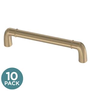 Izak 5-1/16 in. (128 mm) Champagne Bronze Cabinet Drawer Pull (10-Pack)
