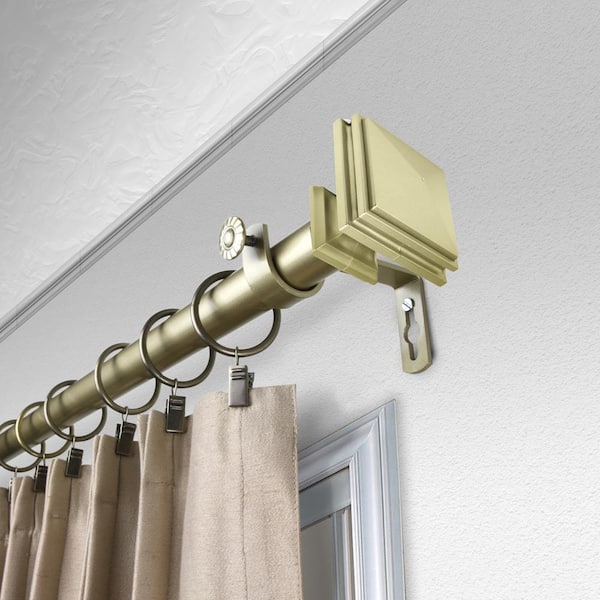  Curtain Rods for Windows 28 to 42 inch, Heavy Duty 1