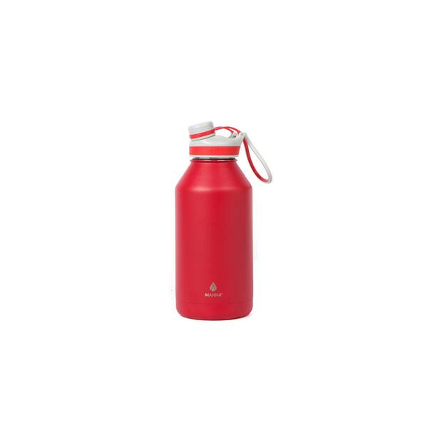 Manna Ranger Pro 64 oz. Red Double Wall Vacuum Stainless Steel Bottle