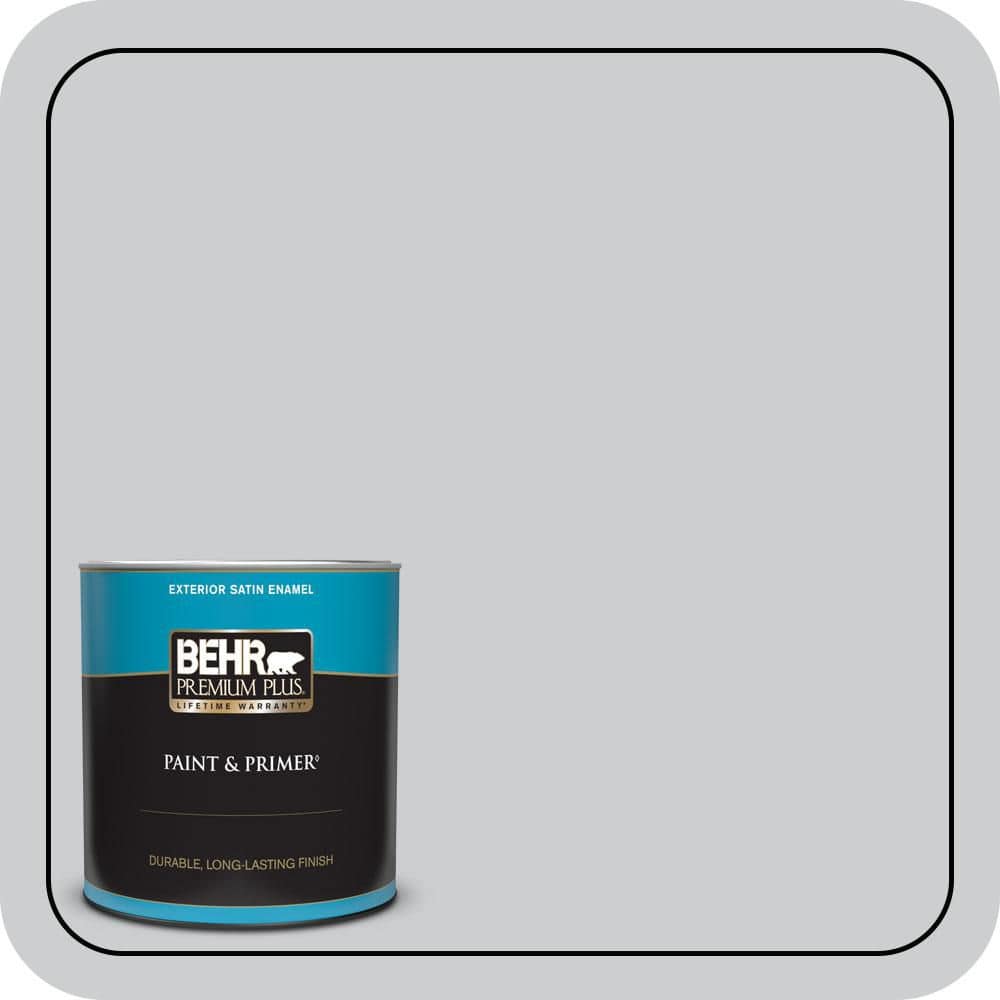 1 qt. #760E-2 Manhattan Mist Satin Enamel Exterior Paint & Primer price history on PriceWatchPro