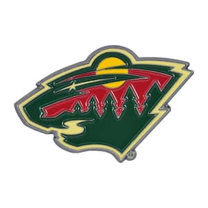 3 in. x 3.2 in. NHL Minnesota Wild Color Emblem