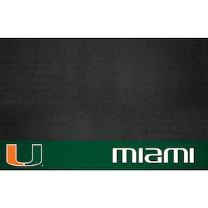 University of Miami 26 in. x 42 in. Grill Mat