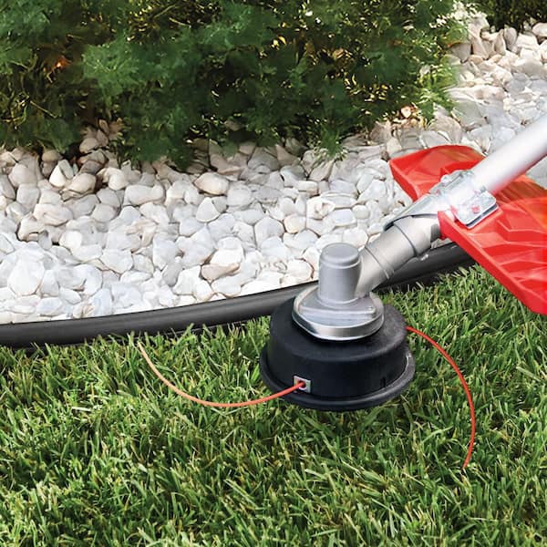 Vigoro 4.5 in. x 60 ft. Black Plastic Lawn Edging 54360 - The Home