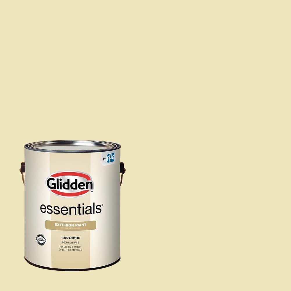 1 gal. PPG1109-1 Slices Of Happy Flat Exterior Paint price history on PriceWatchPro